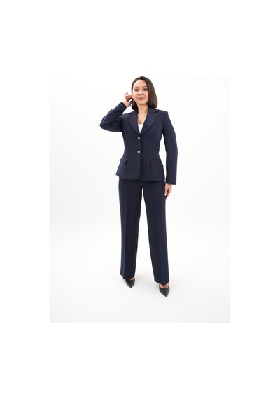 Velnara Moda Lacivert Modern Klasik Kadın Takım Elbise - Düğme Detaylı Ceket & Boru Paça Pantolon Lacivert - 942442082 Lacivert Velnara Moda Lacivert Modern Klasik Kadın Takım Elbise - Düğme Detaylı Ceket & Boru Paça Pantolon Lacivert - 942442082 Lacivert