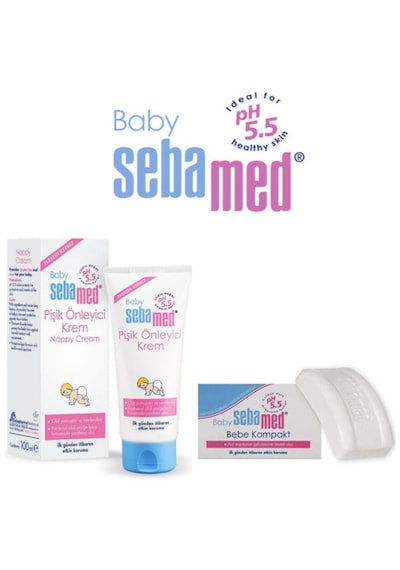 Sebamed Bebek Pişik Kremi 100 Ml + Bebek Sabunu 100 Gr