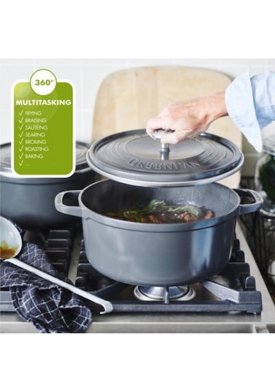 Greenpan Featherweights Seramik Yapıştırmaz Dutch Oven 25Cm Oval