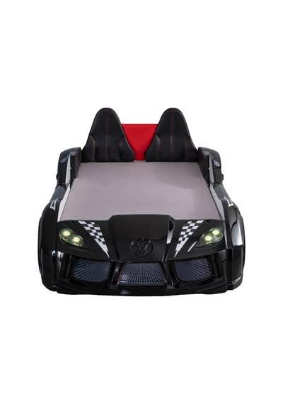 Setay Arabalı Yatak, Raceing Car V8 Full Ledli Koltuklu Arabalı Yatak - Siyah 100x190 Setay Arabalı Yatak, Raceing Car V8 Full Ledli Koltuklu Arabalı Yatak - Siyah 100x190