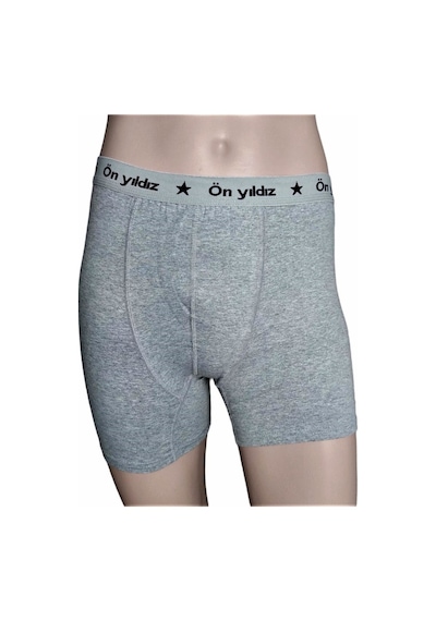 Önyıldız % 100 Pamuk Likralı Erkek Boxer
