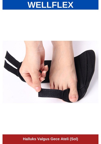 Halluks Valgus Gece Ateli Sol