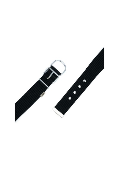 Doggie Konfor Dokuma Köpek Boyun Tasması Medium Siyah 5x65-65 Cm Çok Renkli