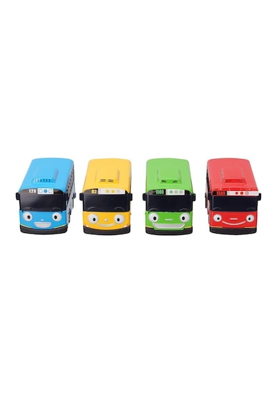Tayo Oyuncak Otobüs 7 Cm 4lü Set Çek Bırak Tayobüs Diğer