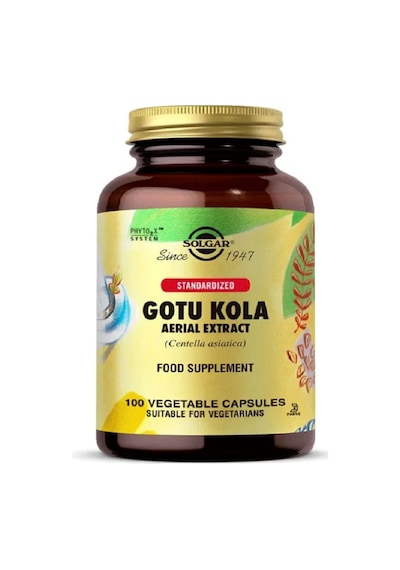Gotu Kola Aerial Extract 100 Kapsül Gotu Cola