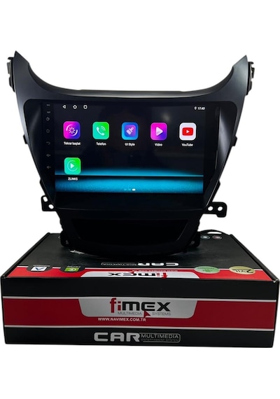 Hyundai Elentra 2014-2016 Fimex 4-64 Fanlı Dspli Pro Oem Multimedia 9"
