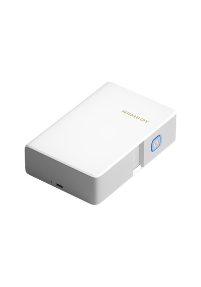 Nıımbot B18 Taşınabilir Bluetooth Direkt Termal Etiket Yazıcısı Beyaz