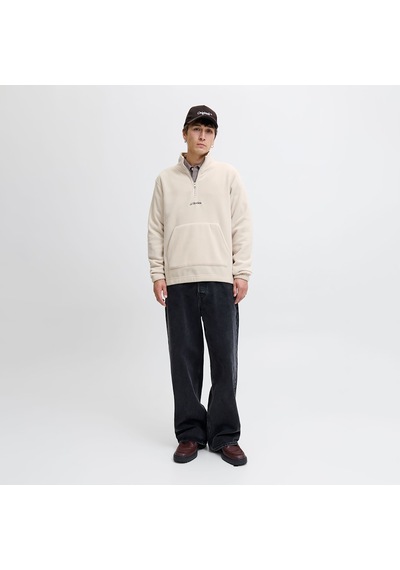 Jack & Jones Soho Erkek Krem Sweatshirt 12279680-mbm Krem
