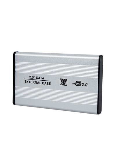 SpeedUF USB 2.0 Sata Harici 2.5 Hdd Harddisk Kutusu Gümüş