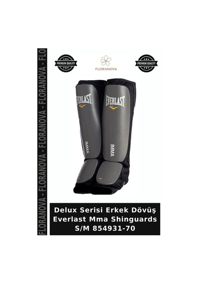 Delux Serisi Erkek Dövüş Everlast Mma Shinguards S/m 854931-70 Diğer