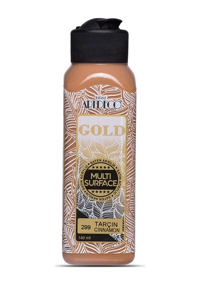 Artdeco Gold Multi Surface Saten Akrilik Boya 140Ml 299 Tarçın