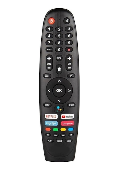 Onvo-Profilo Uyumlu-saba Netflix-youtube-google Play-prime Video Tuşlu Ses Komutsuz Lcd Led Tv Kumanda