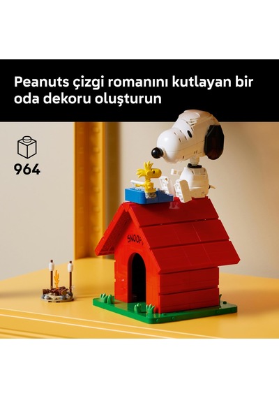 Ideas Peanuts: Snoopy Nin Köpek Kulübesi 21368