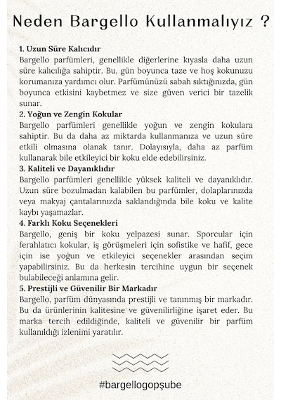 Bargello 492 Fresh Kadın Parfüm EDP  50 ML