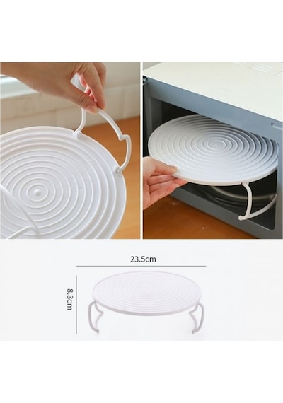 Finehome Mikrodalga Buzdolabı Rafı Beyaz