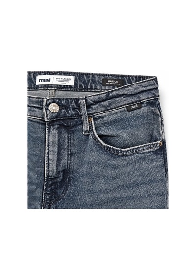 Mavi M00351a4232 Marcus Dark Indigo Str Jean Pantolon Erkek Kot Pantol Lacivert