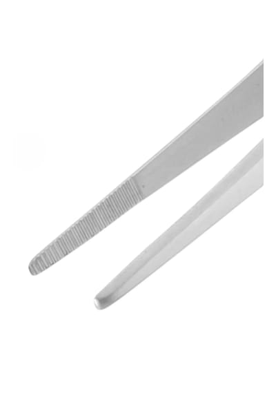 Penset Düz Küt Uçlu 13 Cm Nikel Kaplama