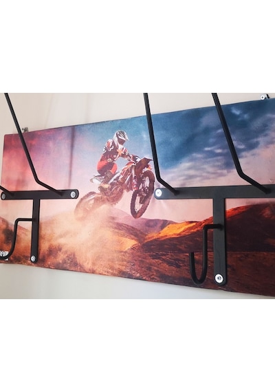 Özel Fotoğraflı Kask Askısı, Motorcu Kask Askısı, Personalv21