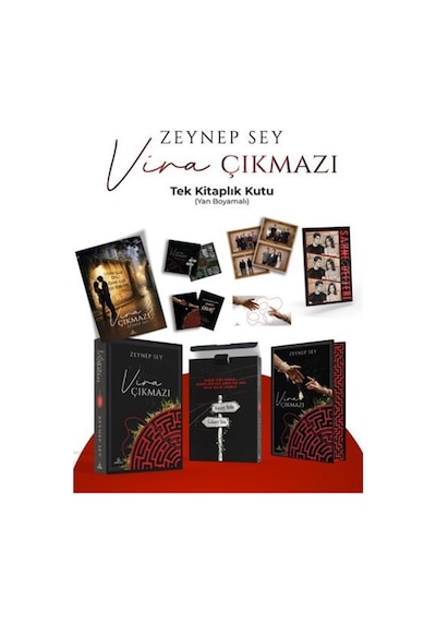 Vira Çıkmazı 1 Tek Kitaplık Kutu Ciltli Yan Boyamalı / Zeyne...