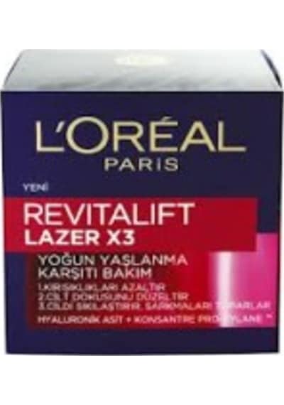 L'Oreal Paris Revitalift Lazer X3 Krem 50 ML