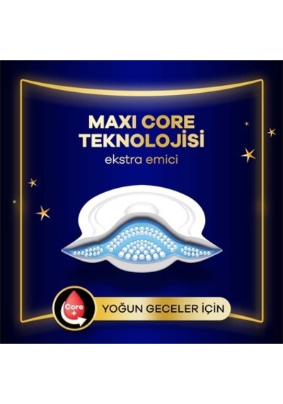 Süper Paket Gece Hijyenik Ped 16 Adet Ekstra Koruma