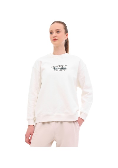 Lumberjack Wl 16pıko 5pr Ekru Kadın Sweatshirt 000000000102027135 Bej