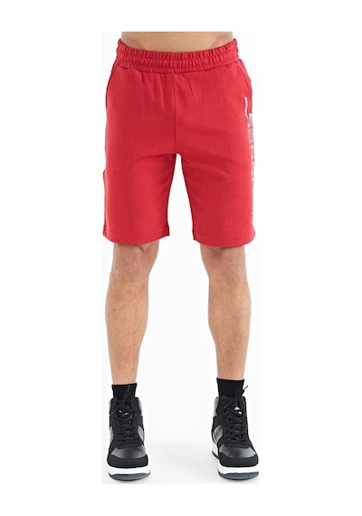 Air Jones Tommy Life Alva Kırmızı Baskılı Erkek Şort - 81245 Kırmızı