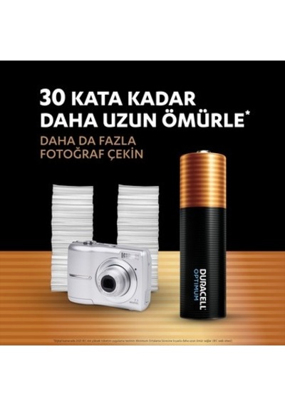 4'lü Alkalin Aa Pil, Uzun Süreli Enerji