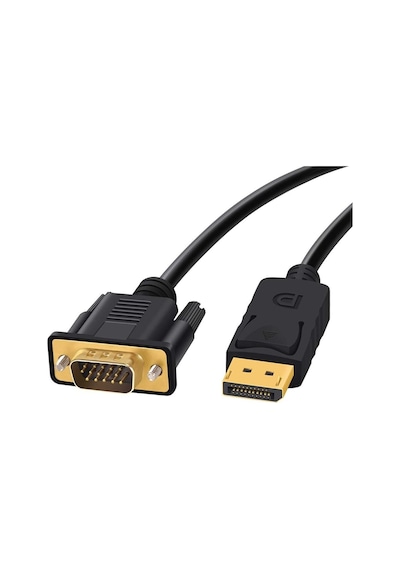 1.8 Metre Display Port To Vga Kablo Display Vga Dp To Vga