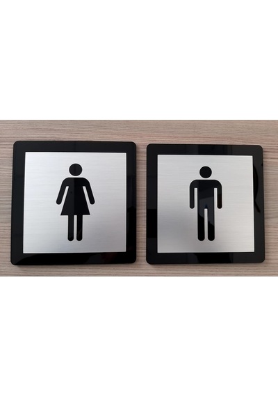 Wc Yönlendirme Modern Tasarım Levha