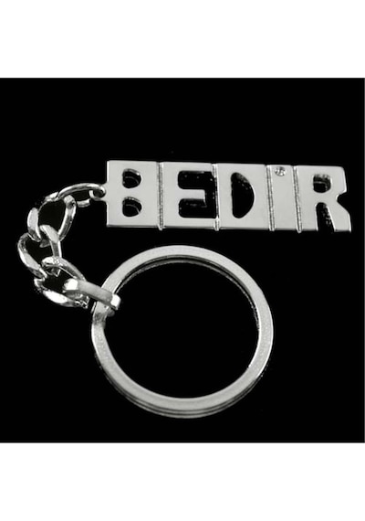 Bedir - 608 - - Nazblsmm - İsimli Anahtarlık Çok Renkli