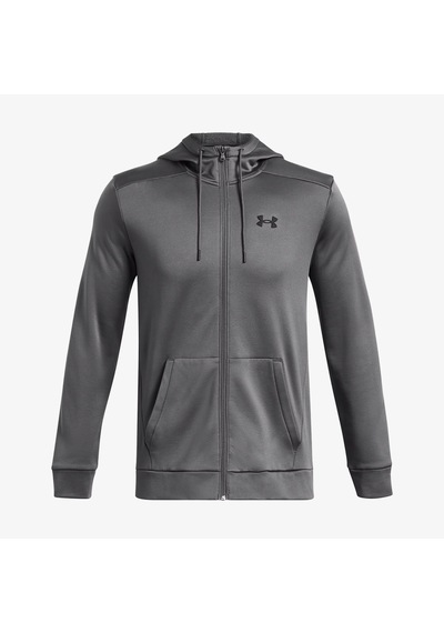 Under Armour Fleece Zipped Erkek Gri Günlük Sweatshirt 1373357 Gri