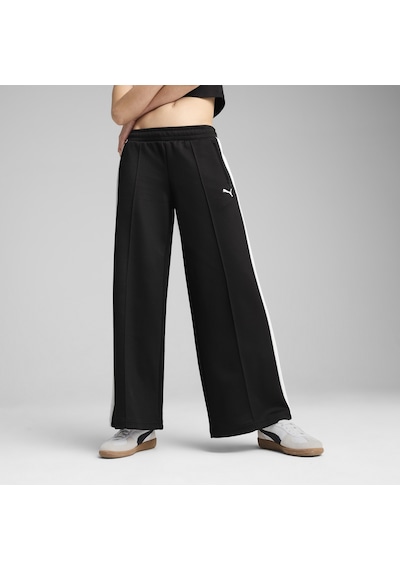 Puma T7 Low Rise Relaxed Track Siyah Kadın Eşofman Altı Siyah