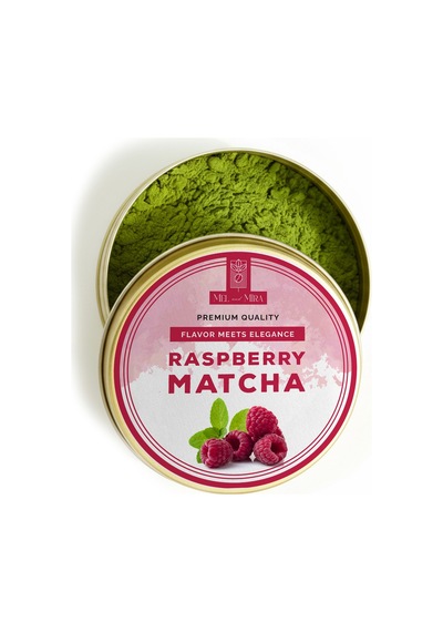 Ahududu Aromalı Matcha Tozu 25g, Raspberry Matcha Powder