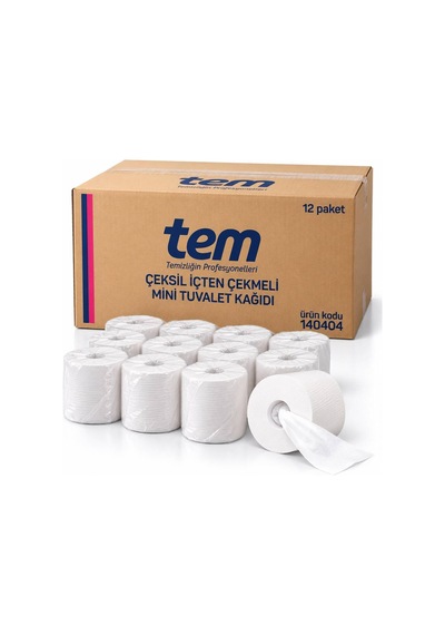 Tem İçten Çekmeli Mini Cimri Tuvalet Kağıdı 12 Li - 938783506