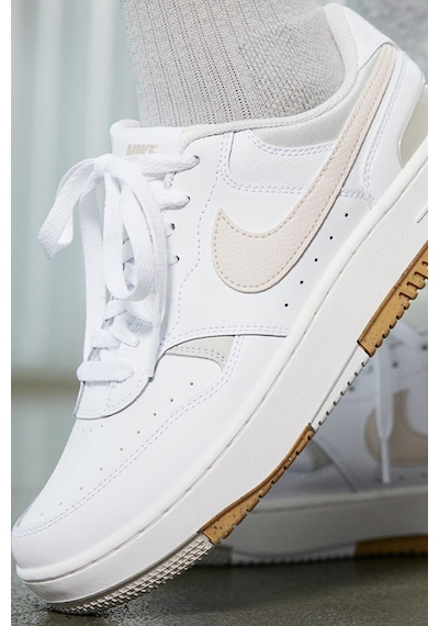 Nike Gamma Force Womens Leather Sneaker White Hakiki Deri Kadın Günlük Spor Ayakkabı Krem Beyaz Nike Gamma Force Womens Leather Sneaker White Hakiki Deri Kadın Günlük Spor Ayakkabı Krem Beyaz