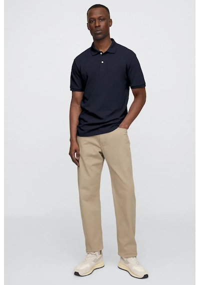 Gap Pike Polo Yaka T-shirt 550531002 Kısa Kol Tişört Erkek T-shirt Lacivert