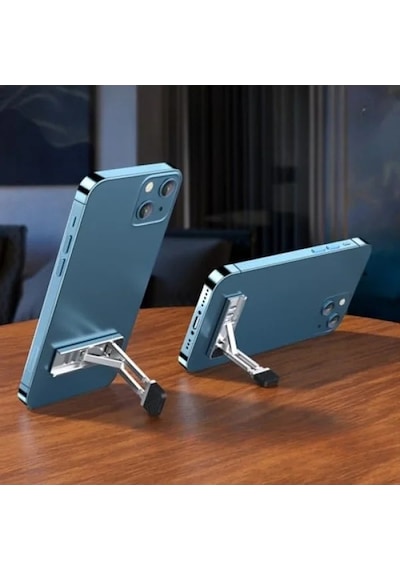 Katlanabilir Metal Telefon Ve Dizüstü Bilgisayar Standı