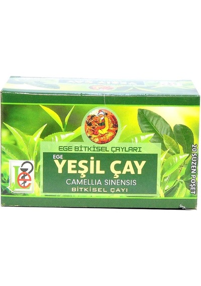 Ege Lokman Yeşil Bitkisel Süzen Poşet Çay 20 x 1.5 G