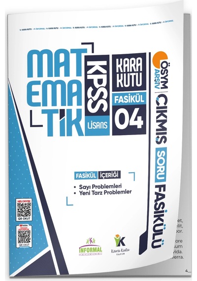 2026 Kpss Matematik Kara Kutu 4.fasikül Ösym Çıkmış Soru Yeni Tarz-sayı Problemleri Modüler Set