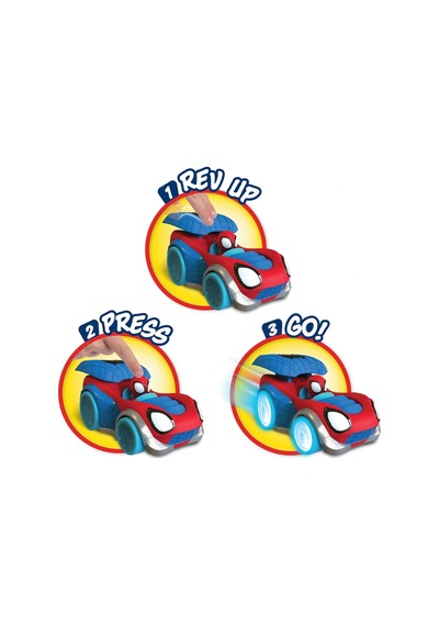 Spidey Power Web Racer Fırlatıcılı Işıklı Araç Snf0427 Çok Renkli