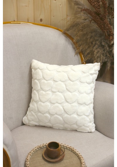Love Welsoft Jakarlı Dekoratif Kırlent Kılıfı 43x43 Cm - Ztlove KARIŞIK