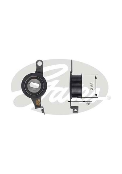 GATES T41143 EKSANTRİK GERGİ RULMANI ESCORT IV V VI VII 89-99 -FI