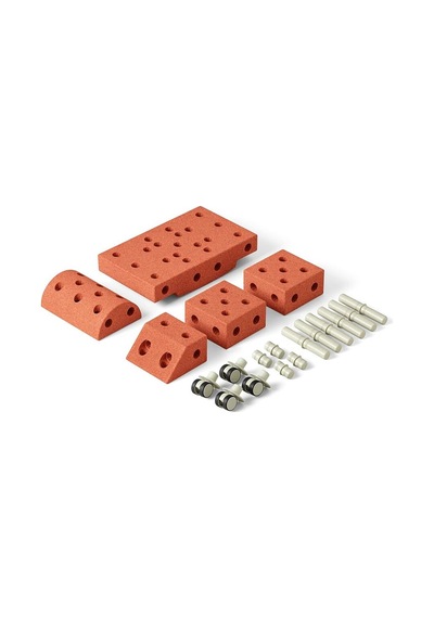 Modu Explorer Set - Turuncu Tozlu Yeşil M-set-exp-bo-dg