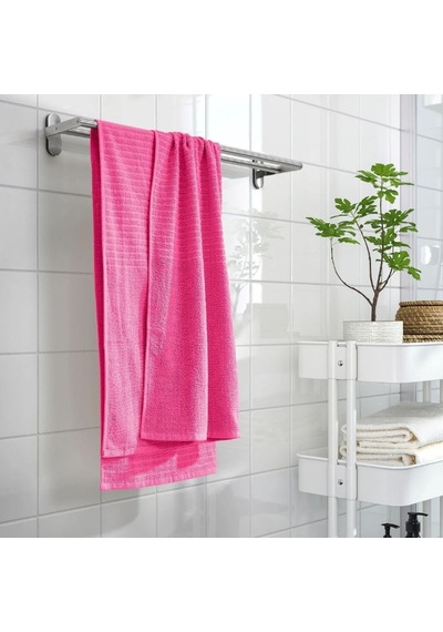Ikea Vagsjon Banyo Havlusu 70 X 140 Cm Koyu Pembe