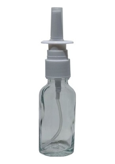 50ml Şeffaf Şişe, Burun Spreyi, 12 Adet Nazal Spreyli, Ecza Şişesi, İlaç Şişesi Diğer