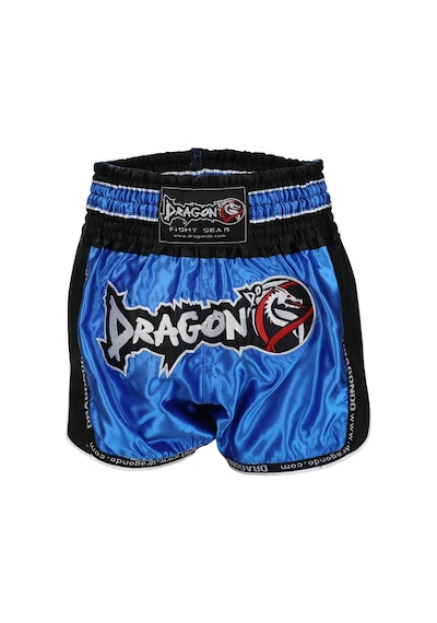 Muay Thai Şortu Retro Neo Mavi Mt3075