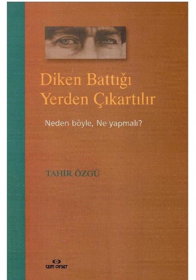 Diken Battığı Yerden Çıkarılır Neden Böyle Ne Yapmalı - Tahir Özgü 1.baskı