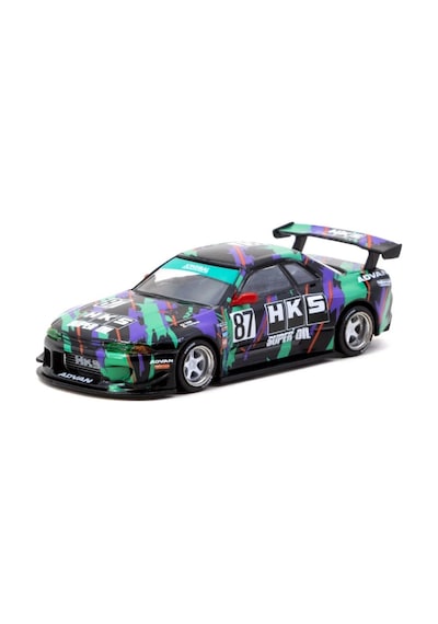 1/64 Nissan Skyline R32 Widebody Hks With Tarmac Cards Combo Set - Designed By Jon Sibal