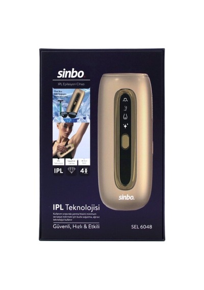 Sinbo Sel-6048 Buz Lazer Epilatör Ve Epilasyon Cihazı 3in1 9 Kademe Lcd Ekran Tüm Vücut Uygun Ipl